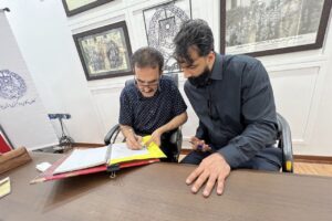 برگزاری دومین جلسه آموزش خط تحریری