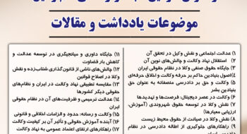 فراخوان سومین جشنواره «قلم وکیل» منتشر شد